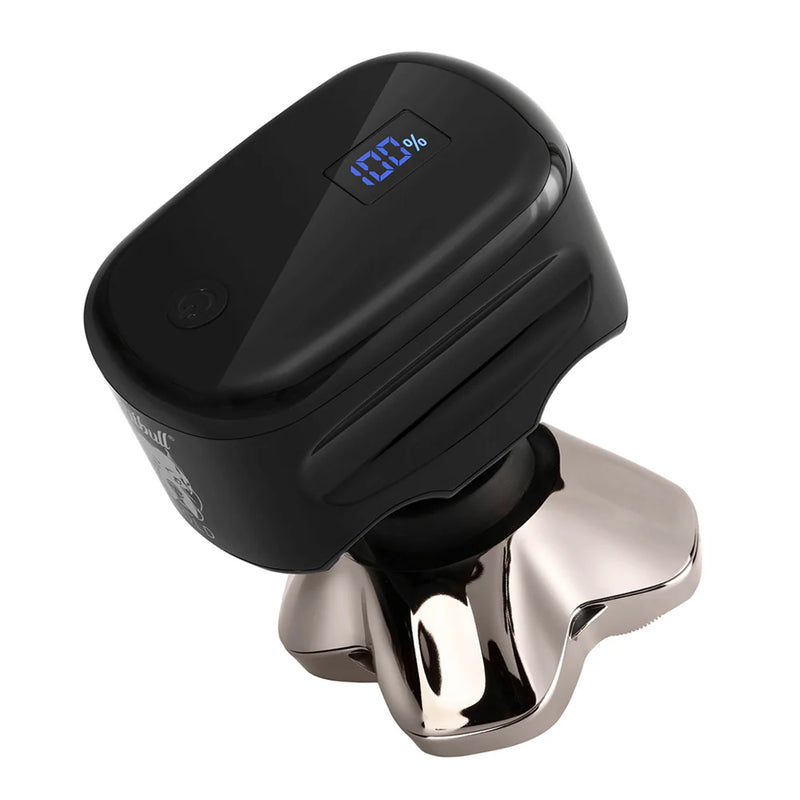 Afeitadora de cabeza y rostro Pitbull Gold PRO GX5| Versión 2025 | Mejorada con cuchilla PRO de 4 cabezales