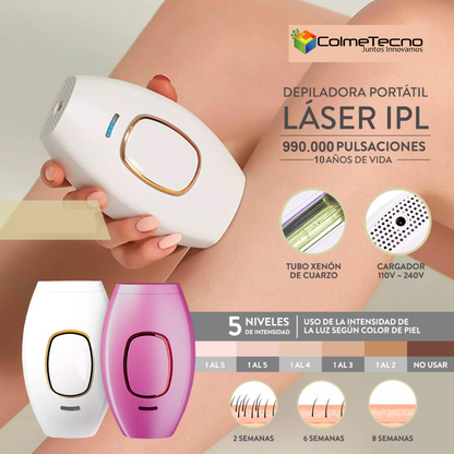 Laser Hair Remover™ I Depiladora Laser Permanente