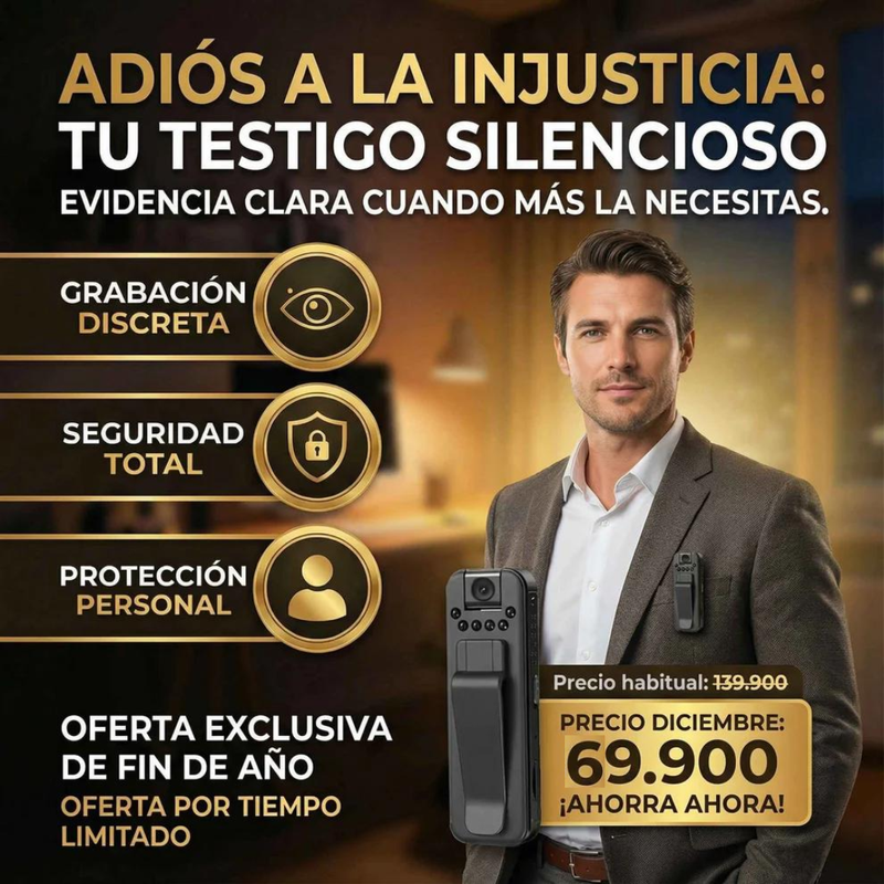 Deja de Ser el Espectador Silencioso. CAMARACLIC®: Tu Testigo en Alta Definición.