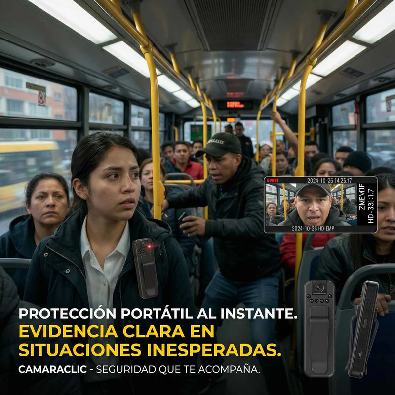 Deja de Ser el Espectador Silencioso. CAMARACLIC®: Tu Testigo en Alta Definición.