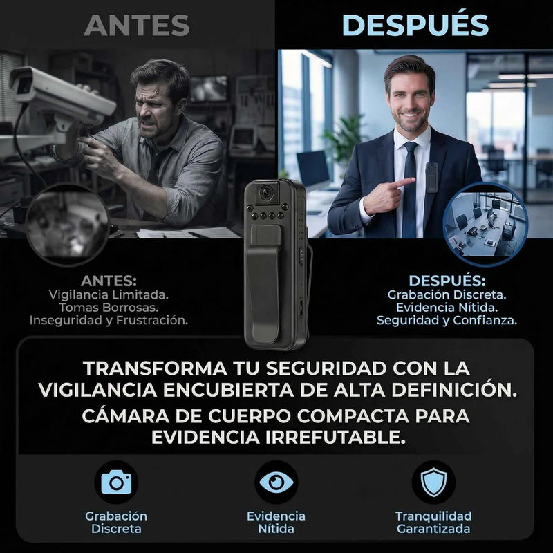 Deja de Ser el Espectador Silencioso. CAMARACLIC®: Tu Testigo en Alta Definición.