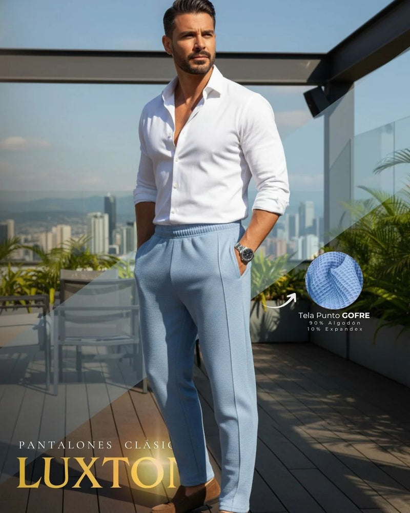 Pantalones Luxton Clasicos I Textura Premium