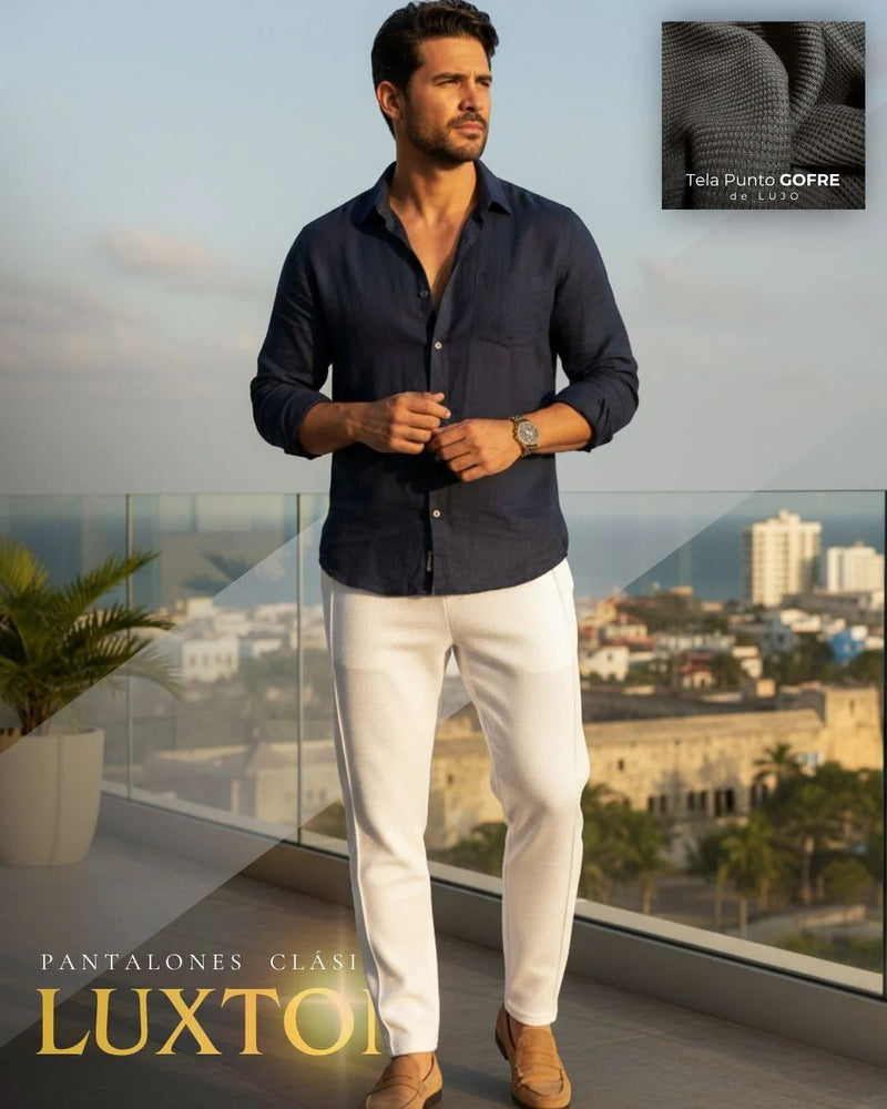 Pantalones Luxton Clasicos I Textura Premium