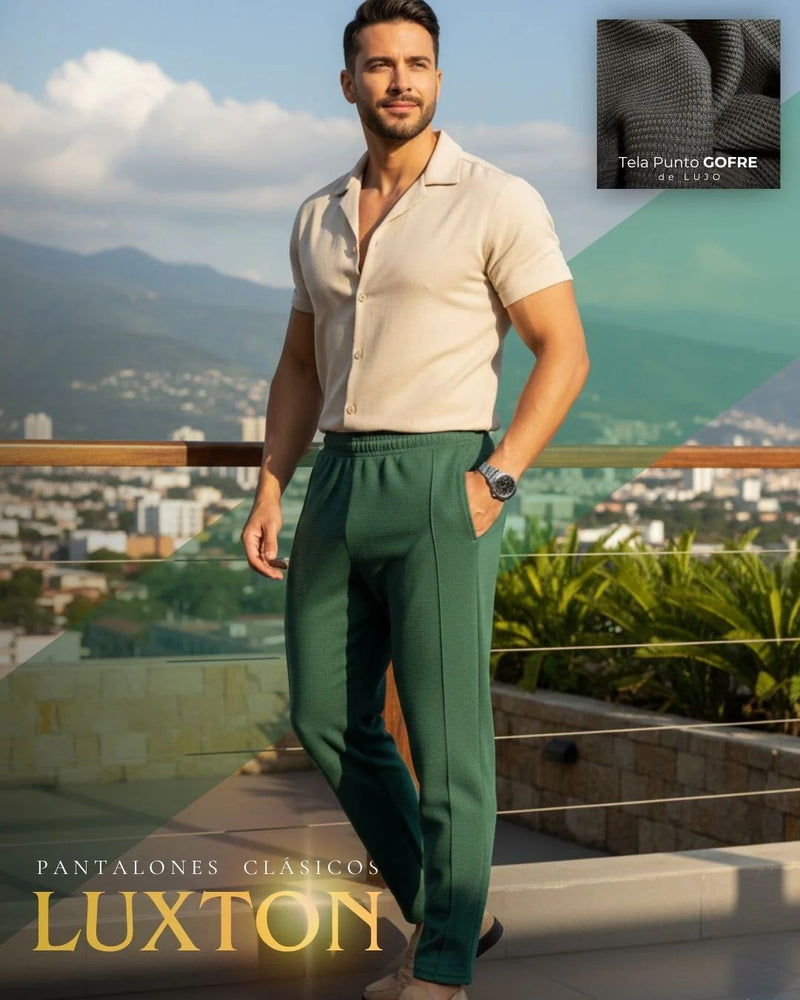 Pantalones Luxton Clasicos I Textura Premium